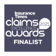Insurance Time Claims Excellent Awards 2021 finalist