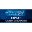 Yorkshire Legal Awards 2020 Finalist Law Firm Medium
