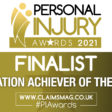 Personal Injury Awards 2021 Finalist Mediation Achiever of the Year