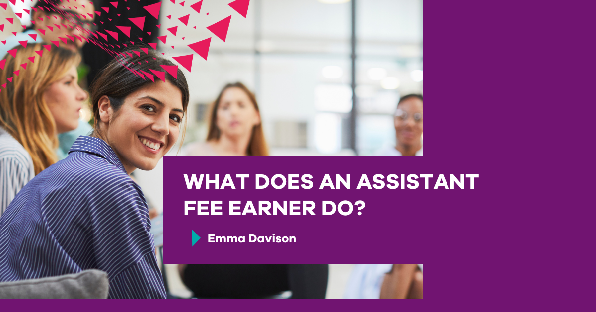 What does an assistant fee earner do? Minster Law