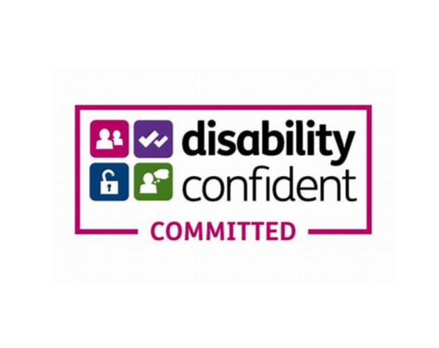 Icon for Disability Confident Committed