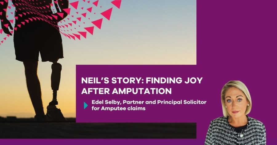 Neil's story: finding joy after amputation