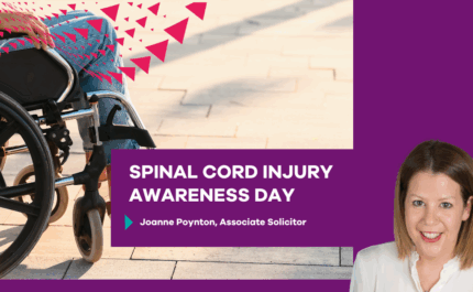Spinal Cord Injury Awareness Day 2025, by Joanne Poynton, Associate Solicitor