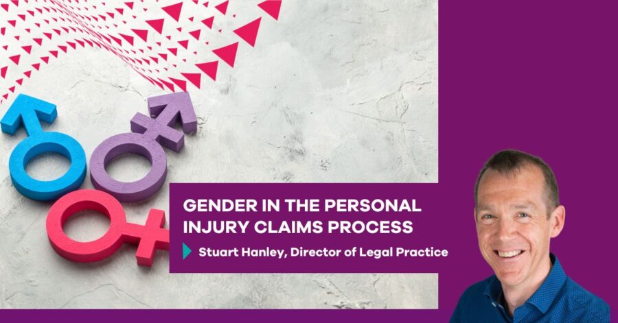 Gender in Personal Injury Claims - by Stuart Hanley, Director of Legal Practice