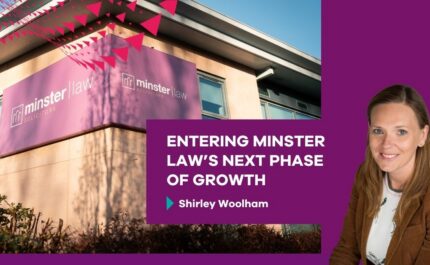 Entering Minster Law's next phase of growth